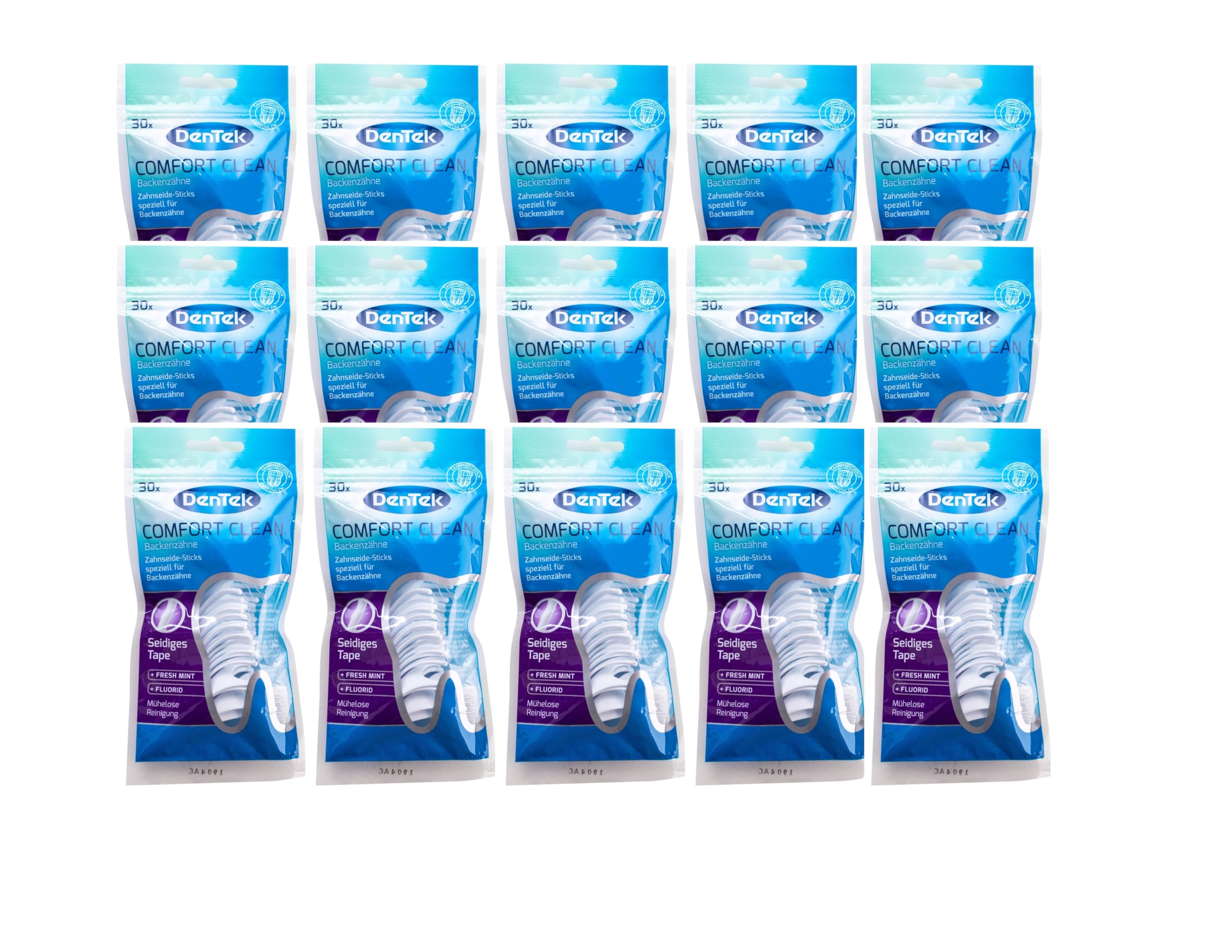15 palillos de hilo dental DenTek Comfort Clean