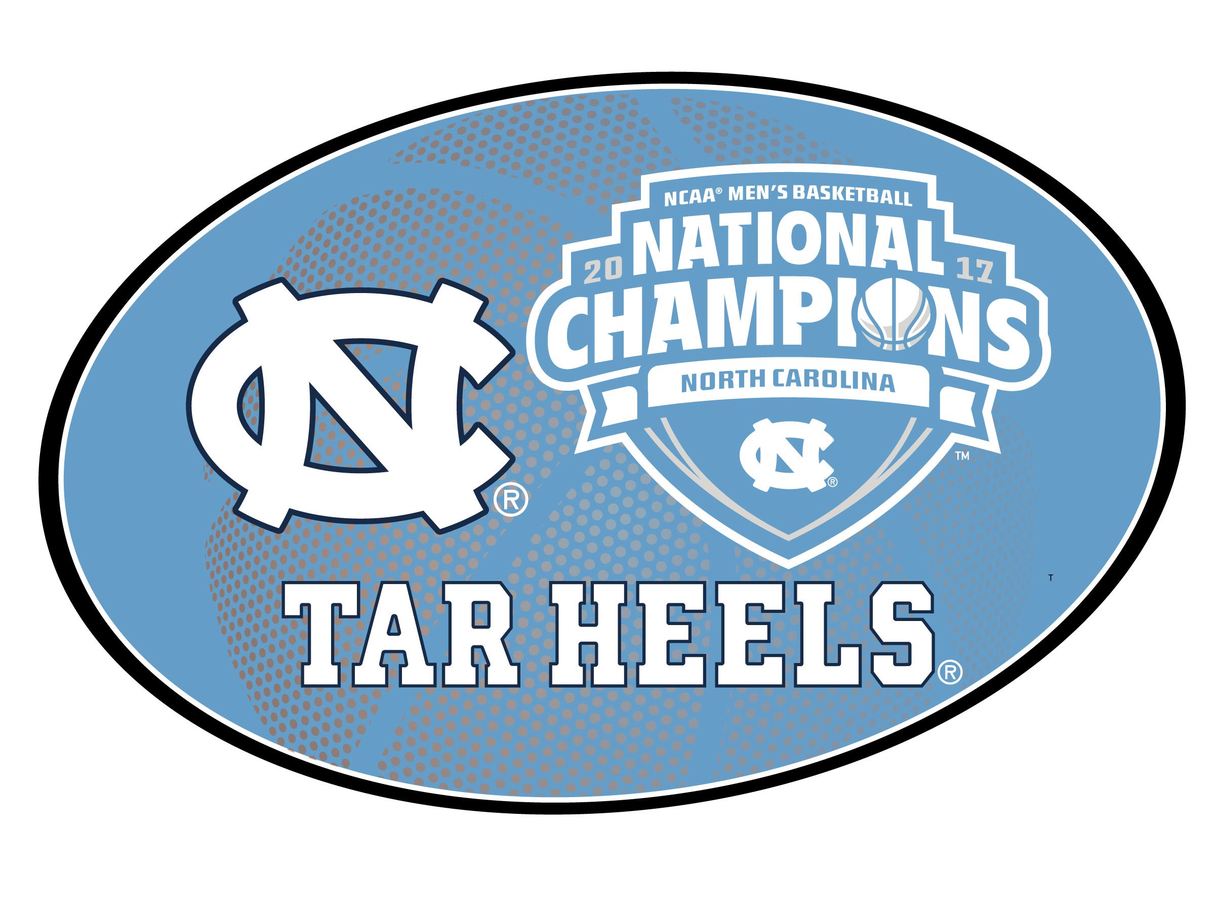 UNC Tar Heels 2017 Men's National Basketball Champs Game Day Magnet Officially Licensed Collegiate Product