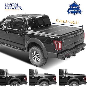Amazon Com Mgpro 5ft 59 8in 60 5in Hard Tri Fold Truck Bed Tonneau Cover Led Lamp Install Instruction Waterproof Seals 3 Year Warranty For 2016 2020 Tacoma Automotive
