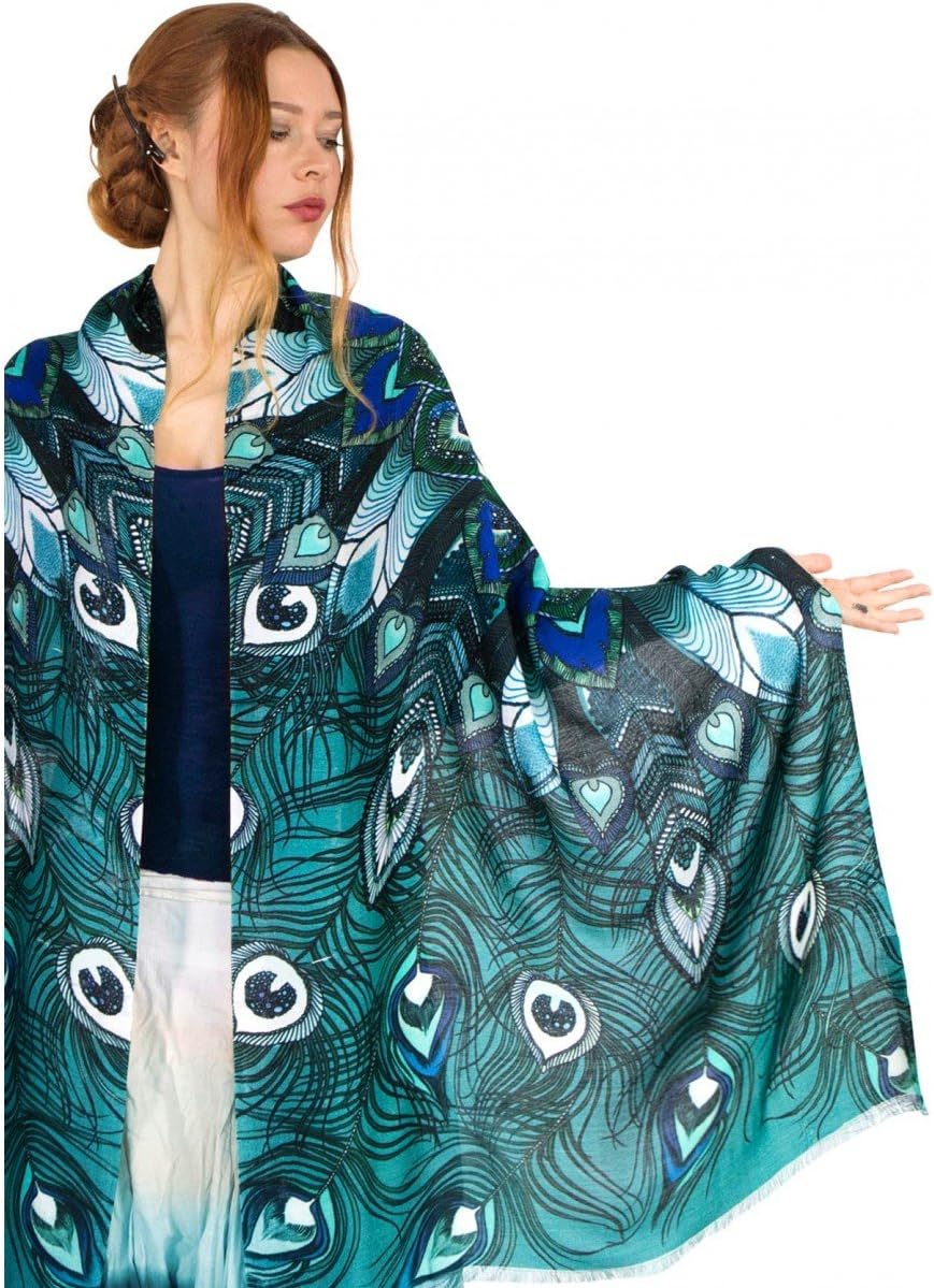 Shovava Pure Cotton Hand Painted and Digitally Printed Scarves