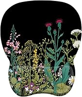 Vista 17 de EooCoo Alfombrilla ergonómica para mouse con soporte de muñeca, alfombrilla de mouse con reposamuñecas de espuma viscoelástica y base antideslizante