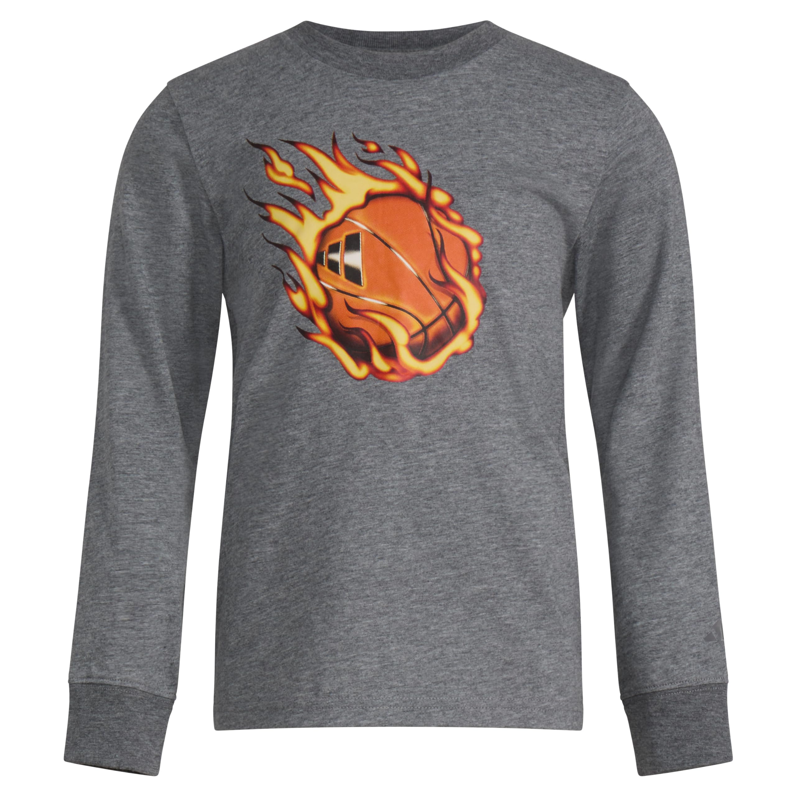 adidas Sport Vibes Heather Jungen Langarmshirt