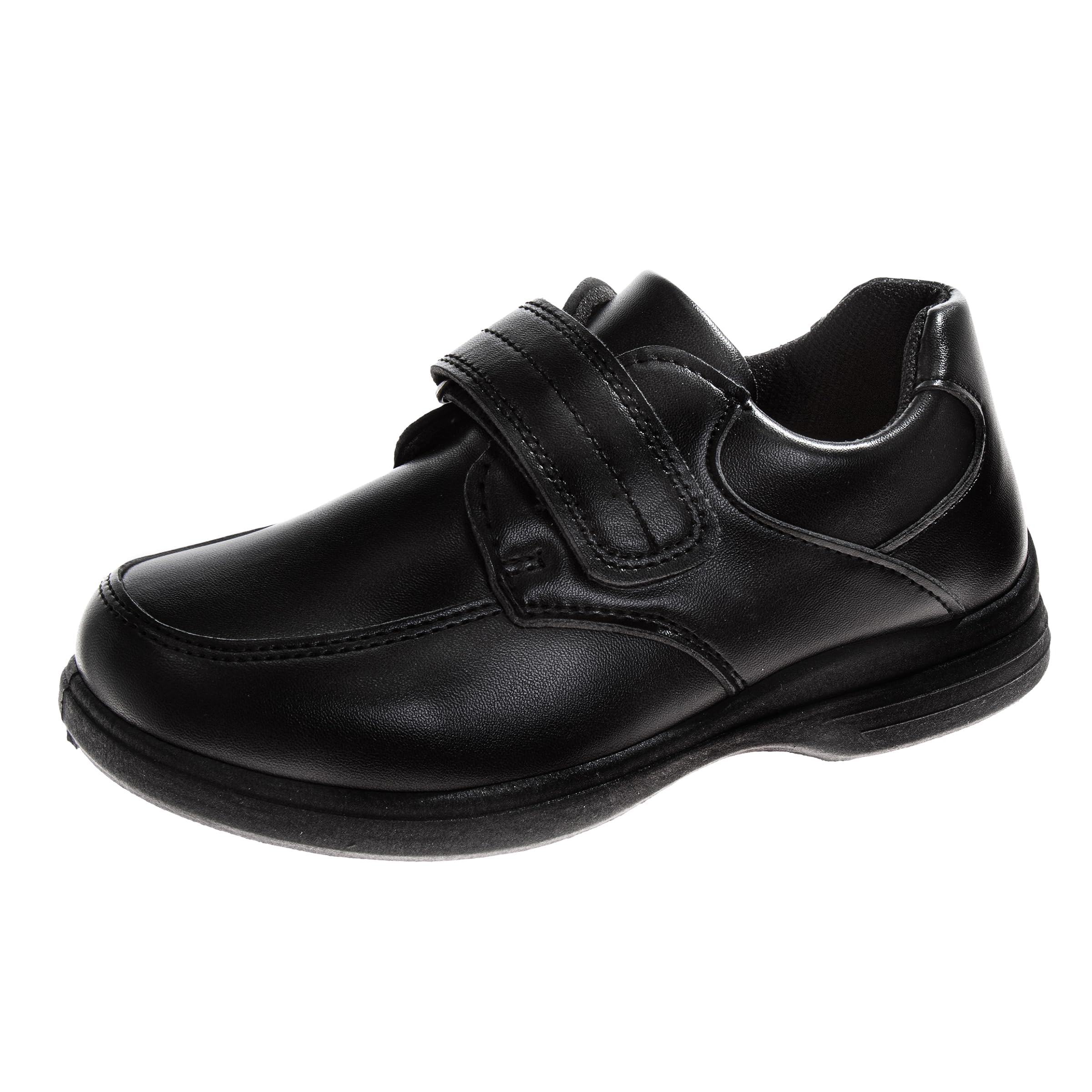 French Toast Boys Dress Shoes Casual Strap Uniform School Shoes for Boy Sizes 5-10 Toddler / 11-12 Little Kid