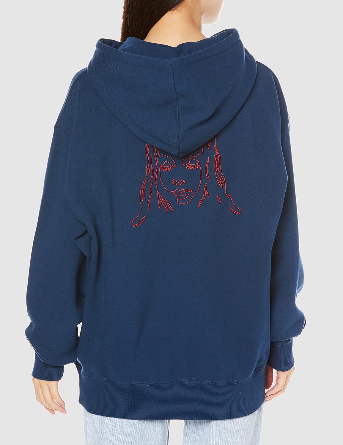 完売 X-girl EMBROIDERED FACE SWEAT HOODIE X-girl（エックスガール）の「EMBROIDERED FACE SWEAT HOODIE