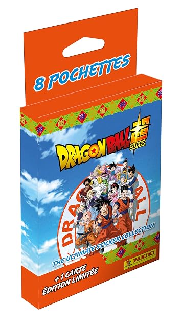 Panini Dragon Ball Super - The Ultimate Blister 8 fundas + 1 tarjeta de edición limitada