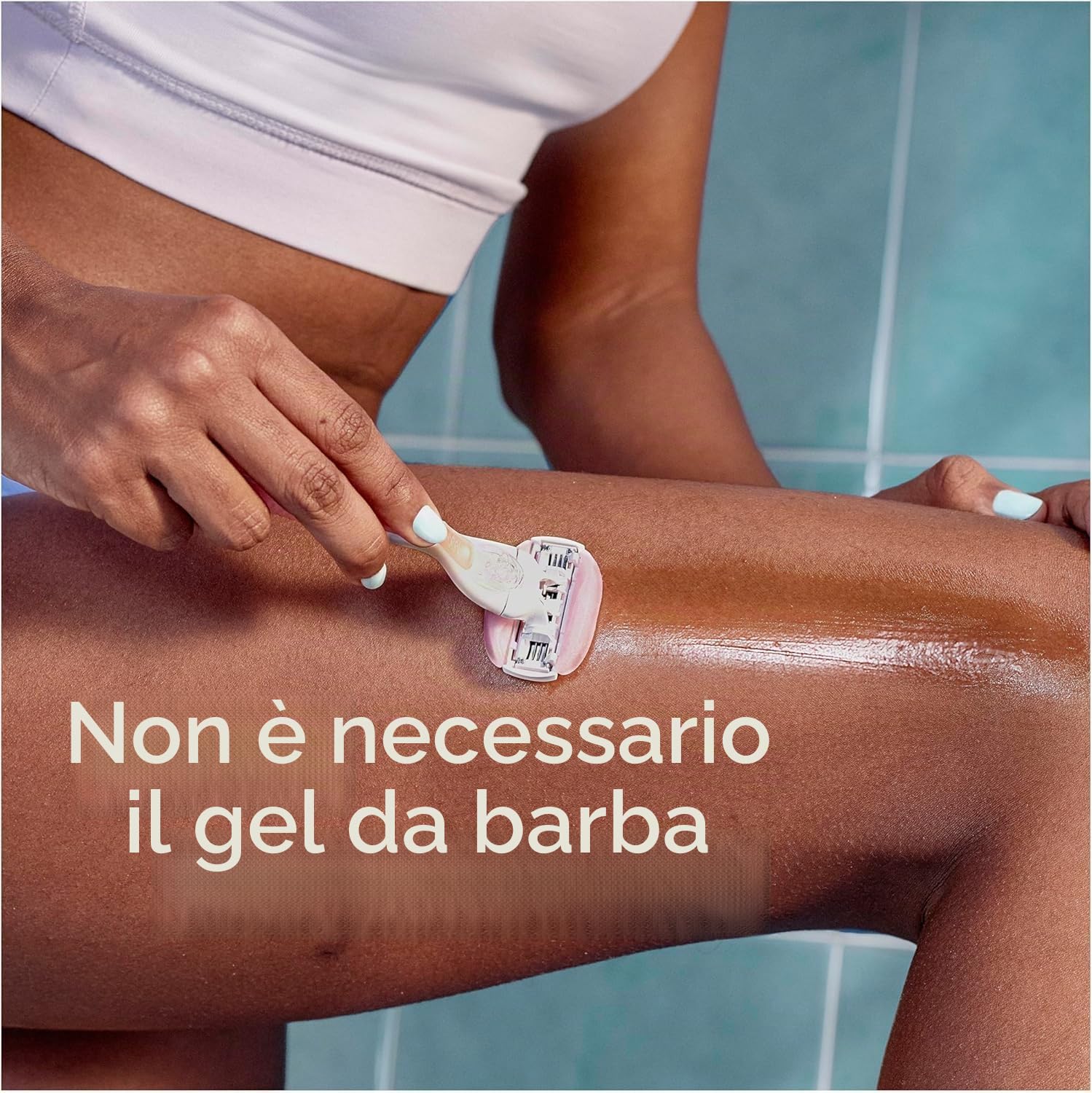 Gillette Venus ComfortGlide Spa Breeze, confezione da 8 ricariche per rasoio da donna, con 3 lame progettate per corpo e peli
