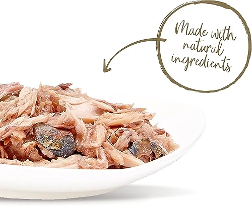 Miniatura 9 de Applaws Alimento húmedo natural para gatos, 18 unidades, ollas de comida para gatos de ingredientes limitados, filete de atún con cangrejo en caldo,