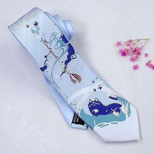 Vista 5 de Genshin Impact Neckwear Corbatas Anime Cosplay corbata JK Ropa Hombres Mujeres Accesorios Accesorios Accesorios