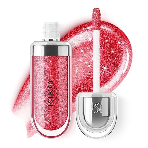 KIKO MILANO, 3D Hydra Lipgloss, Gloss Hidratante Para Os Lábios, Com Efeito 3D, Fórmula Com Extrato de Bidens