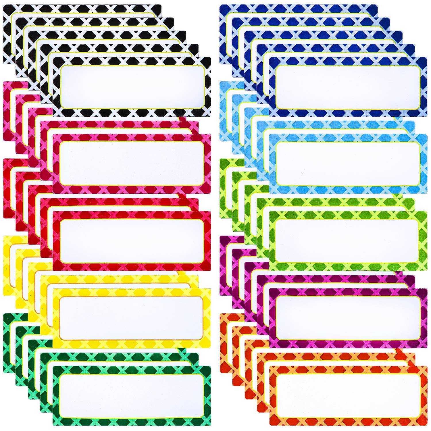 Buy Ruisita 50 Pack Dry Erase Labels Reusable Name Plates