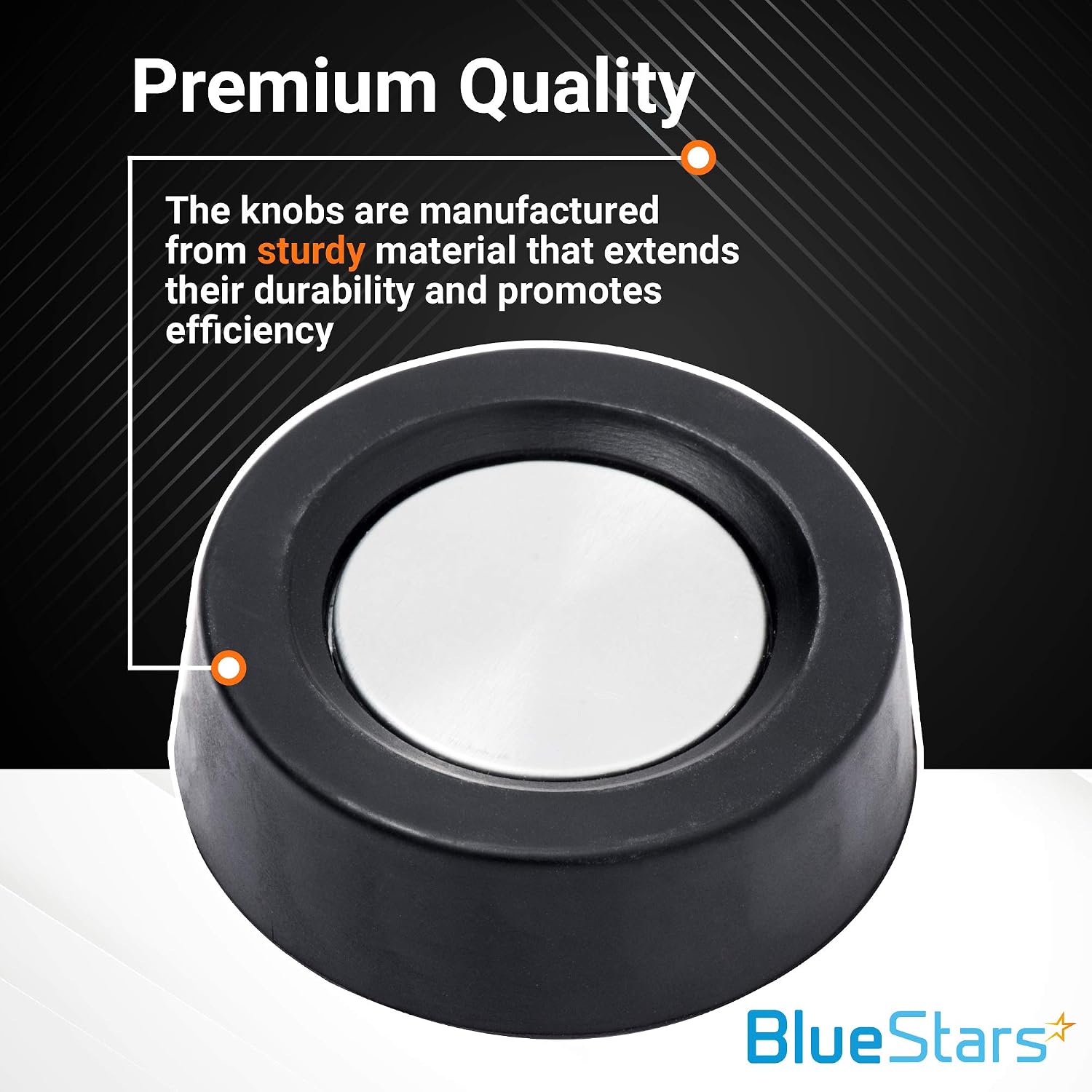 BlueStars 2-Pack 3362624 Washer Timer Knobs - Compatible with Whirlpool & Kenmore Washing Machine - Replaces PS342371 AP3096351 3350971 3353309 387987 387989 3350972 WP3362624 Washer Knob Replacement