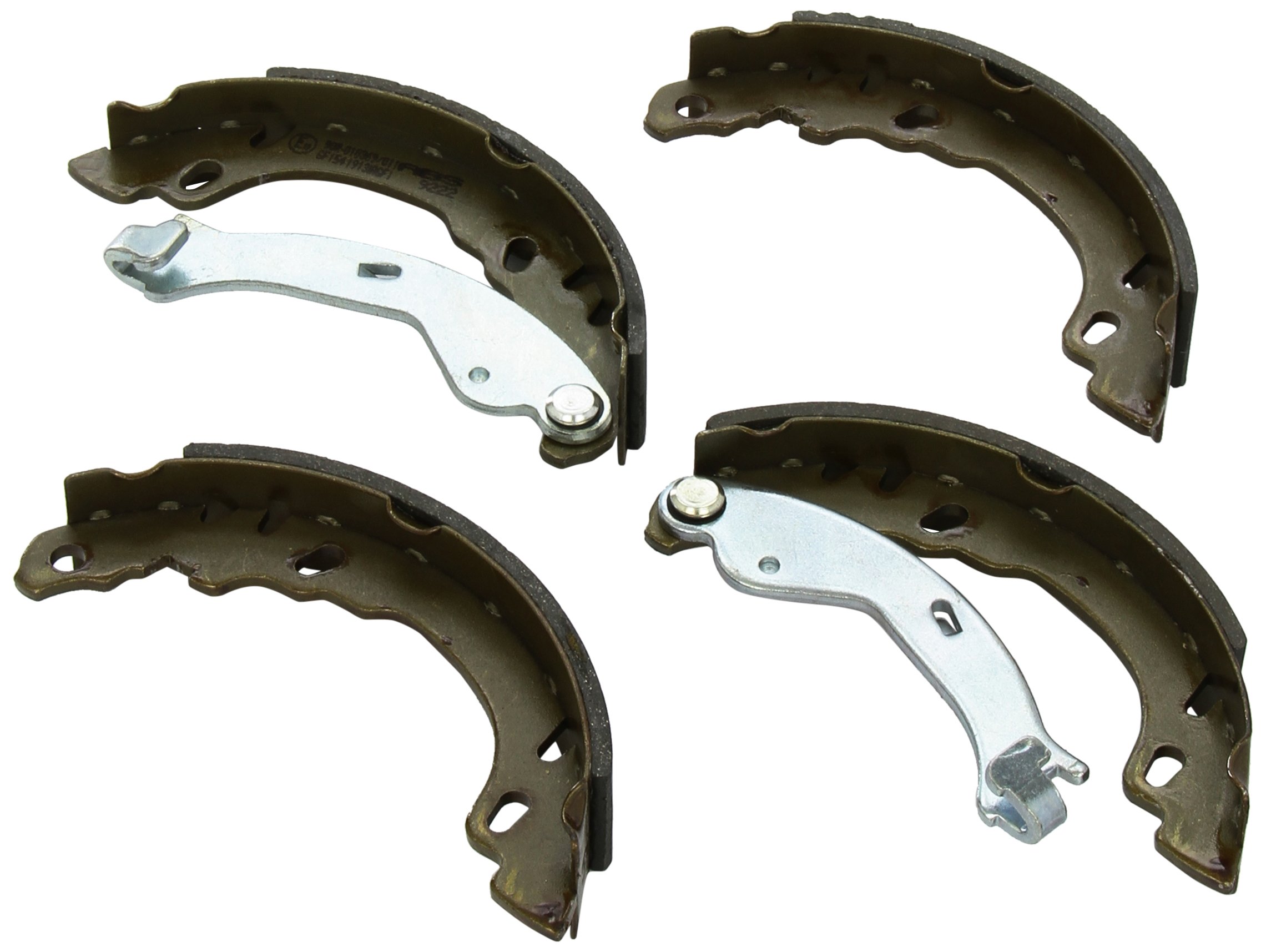 Kit Ganasce Freno ABS 8402 – Compatibile Con Citroën 2CV, Dyane, Mehari E Acadiane (diametro 180 Mm)