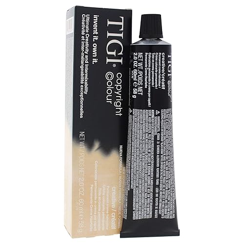 Miniatura 1 de Tigi Colour Creative Creme - Tinte para el cabello unisex, color rubio cobrizo muy claro No. 94, 2 onzas
