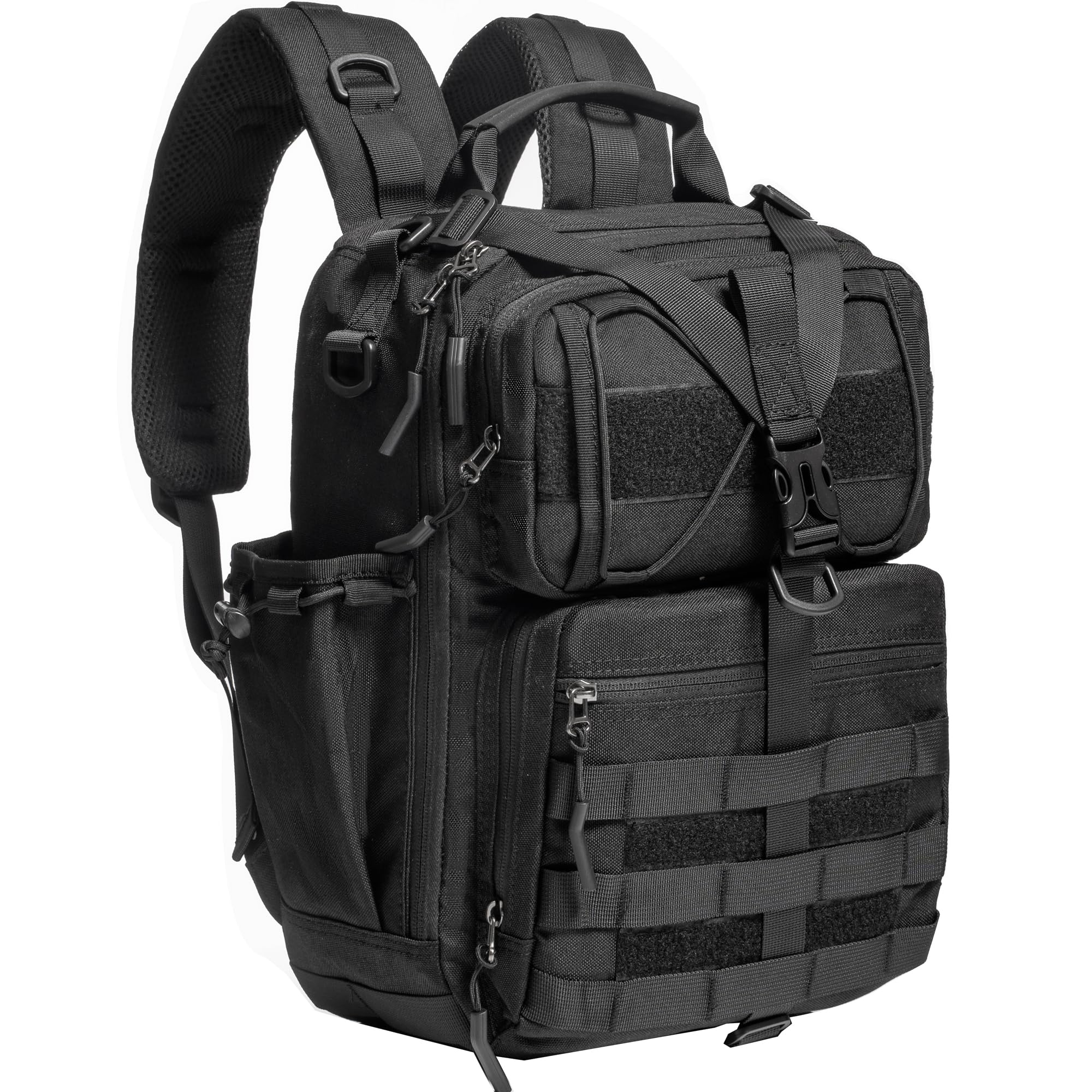 NICGID Tactical Military Backpack Daypack Molle Army Assault Pack Bug Out Bag Travel Fishing Hiking Trekking Rucksack