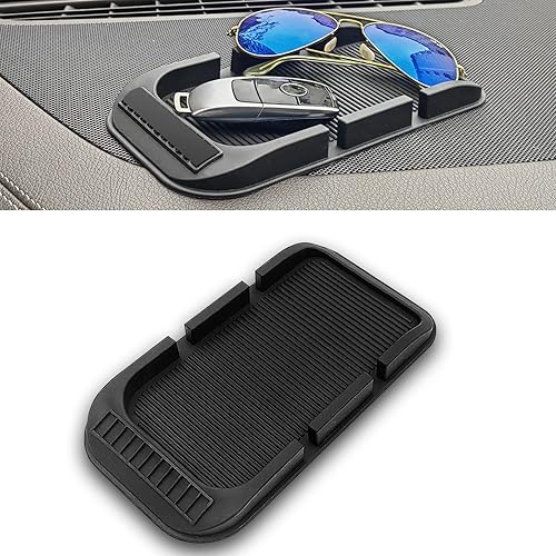 RBOKO Almohadilla de gel antideslizante para tablero de automóvil, soporte para teléfono celular de navegación, accesorios para el interior del