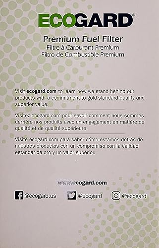 Miniatura 3 de ECOGARD XF55114 Filtro de combustible prémium para Toyota Camry 2.2L 1992-2001, Avalon 3.0L 1995-1999, Camry 3.0L 1992-1997, Camry 2.0L 1983-1991,