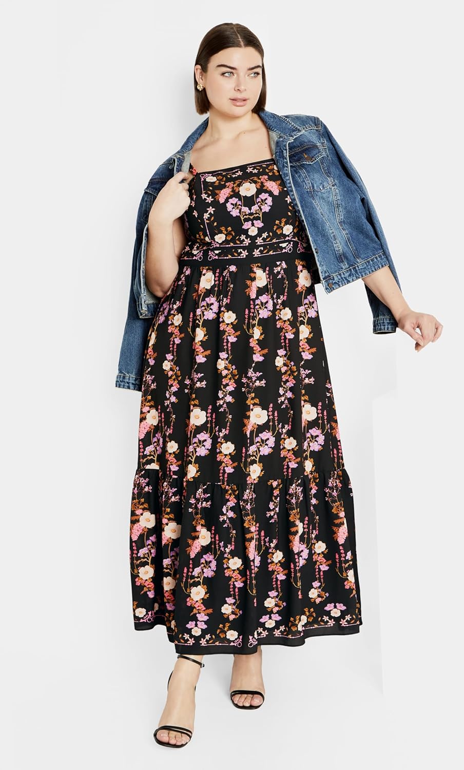 City Chic Women's Plus Size Maxi Dress - Molly Print - Image 6