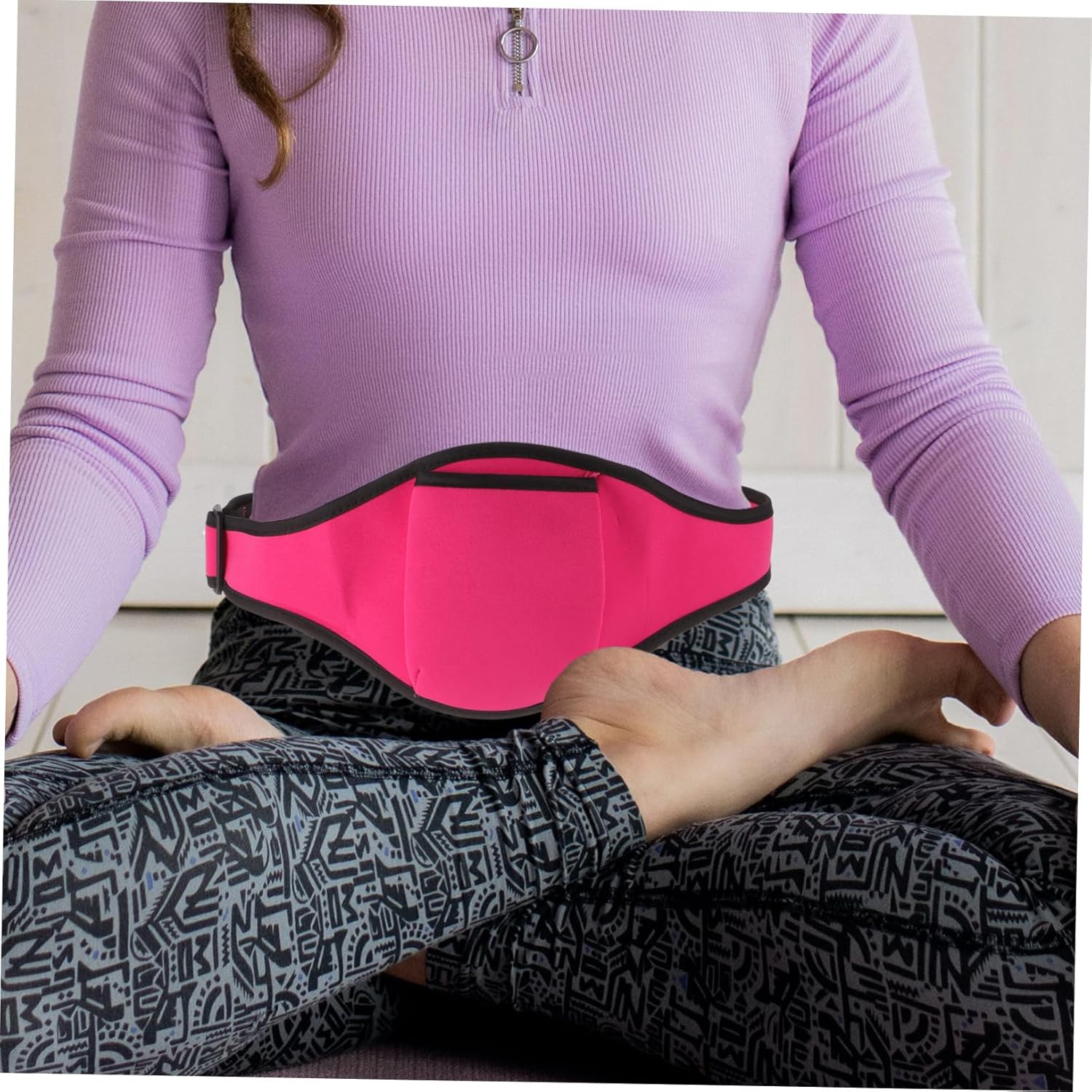 3sets 2pcs Adjustable Mic Belt Bags for Fitness Training Comfortable Microphone Carrier Pouch with Belt Strap for Group Workouts and Dance Classes and Stabilizes Microphones 2pcs*3