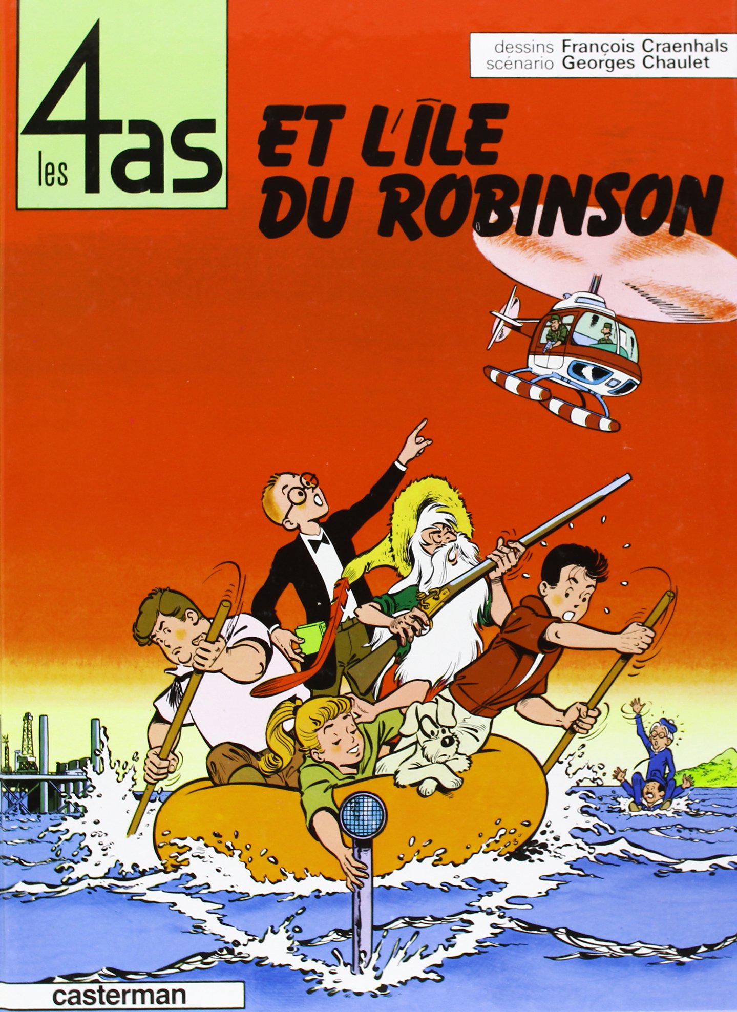 Les 4 as, tome 9 : Les 4 as et l'île du Robinson
