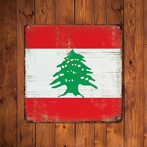 Vista 34 de Letrero de metal con bandera de país internacional, bandera de Polonia, regalo de bandera de Polonia, letreros de aluminio envejecidos