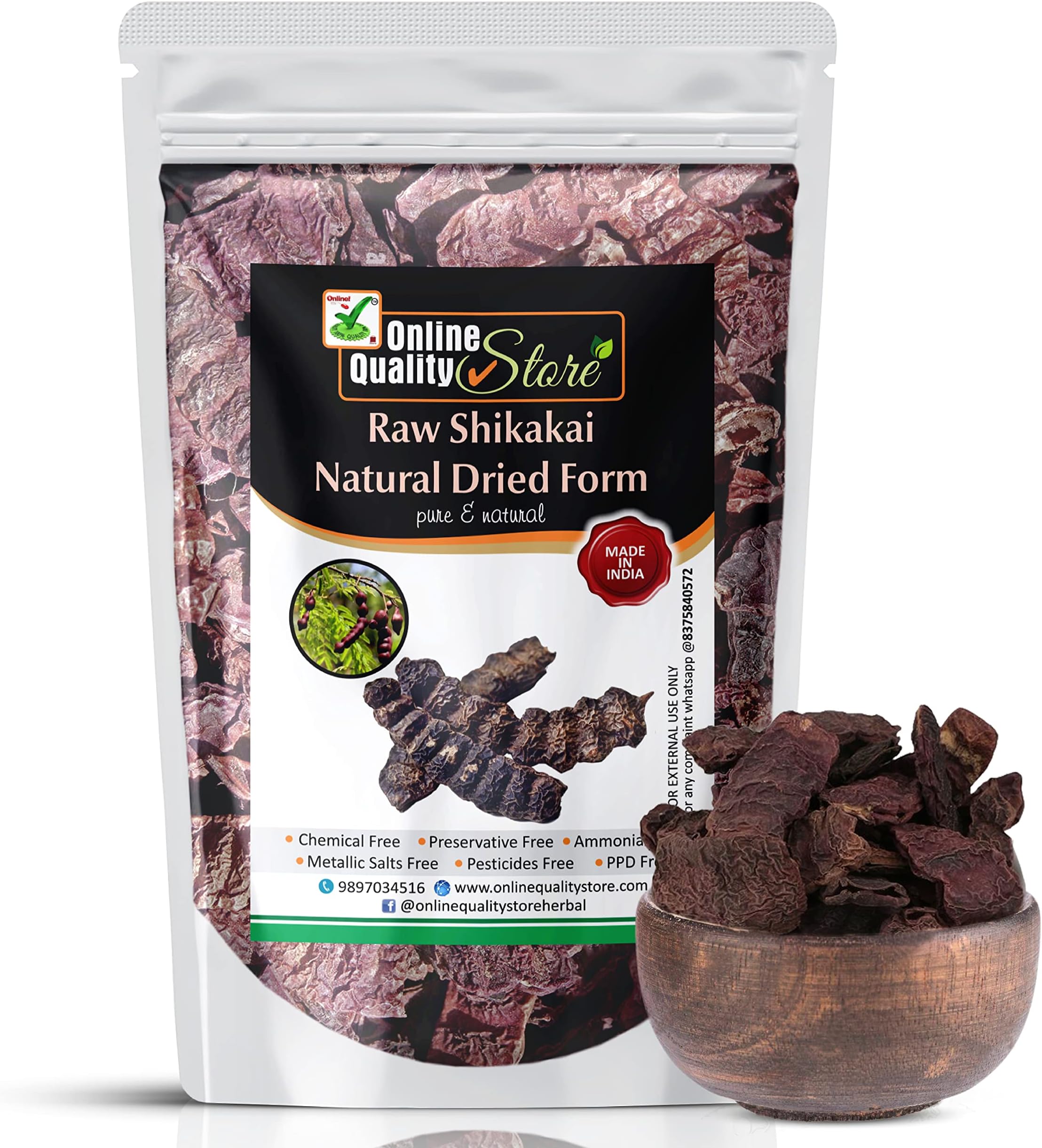 Online Quality Store reetha amla shikakai combo raw form Organic Reetha for Hair ArithaReethaRithaSoapnuts (Sapindus Mukorossi) Indian Gooseberry dried Shikakai, Acacia Concinna reetha amla, 900g