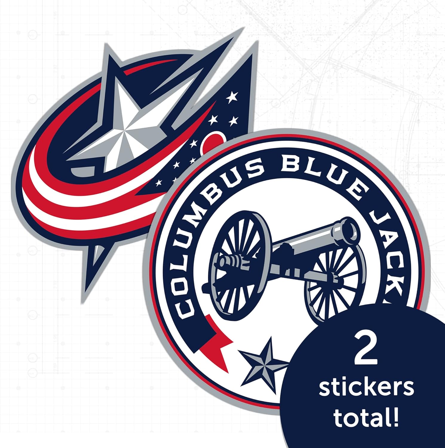 Desert Cactus Columbus Blue Jackets Team NHL National Hockey League Sticker Vinyl Decal Laptop Water Bottle Car Scrapbook (4 inch Sticker) - Image 4