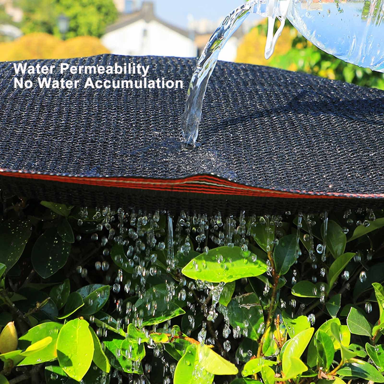 Zwart Schaduwdoek Zonwering Net 96% Sunblock Schaduwdoek Net Privacy Serre Schaduw Net Schaduw Net Tarp Buiten Zomer Schaduw Ademend Duurzaam Voor Serre Balkon Yard Dak Carport (Size : 8x12m