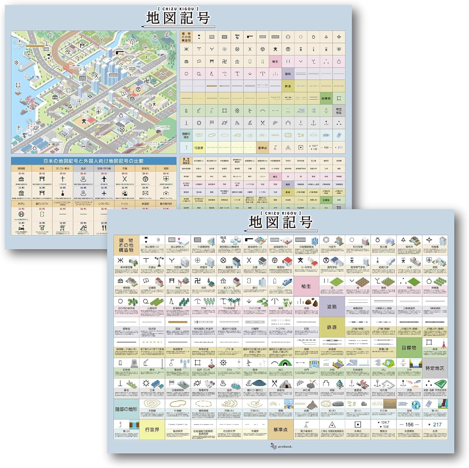 Amazon | お風呂ポスター B3 A2 【知育・学習ポスター】 Archest