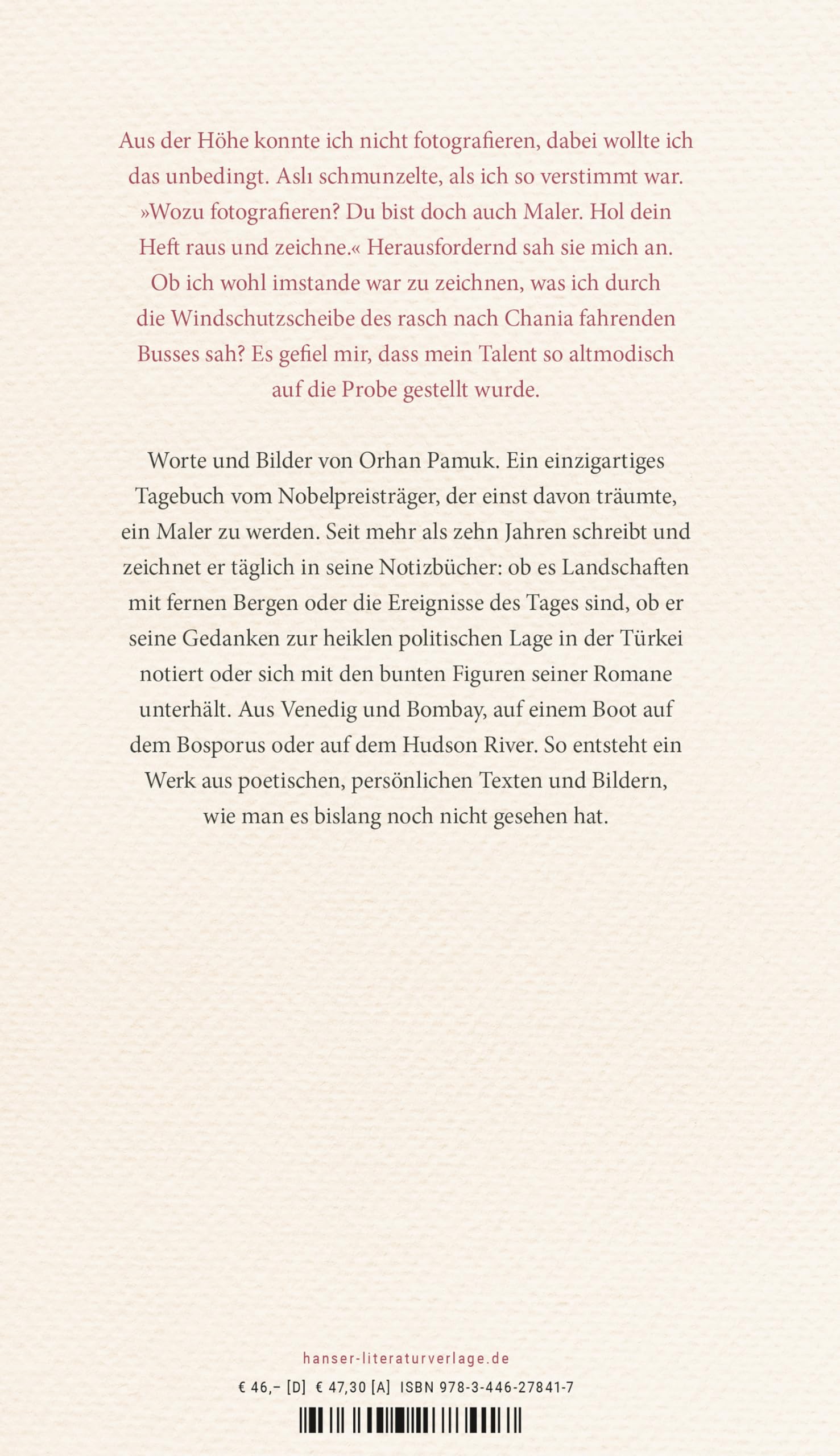 Erinnerungen an ferne Berge: Skizzenbuch