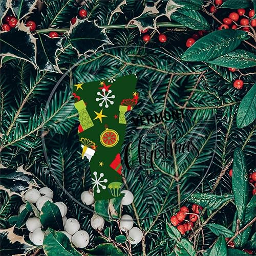 Miniatura 7 de Acrylic Christmas Ornament Vermont State Acrylic Keepsake State Love Home State Warm Christmas New Home Gifts for New House Homeowner 3 Inch with