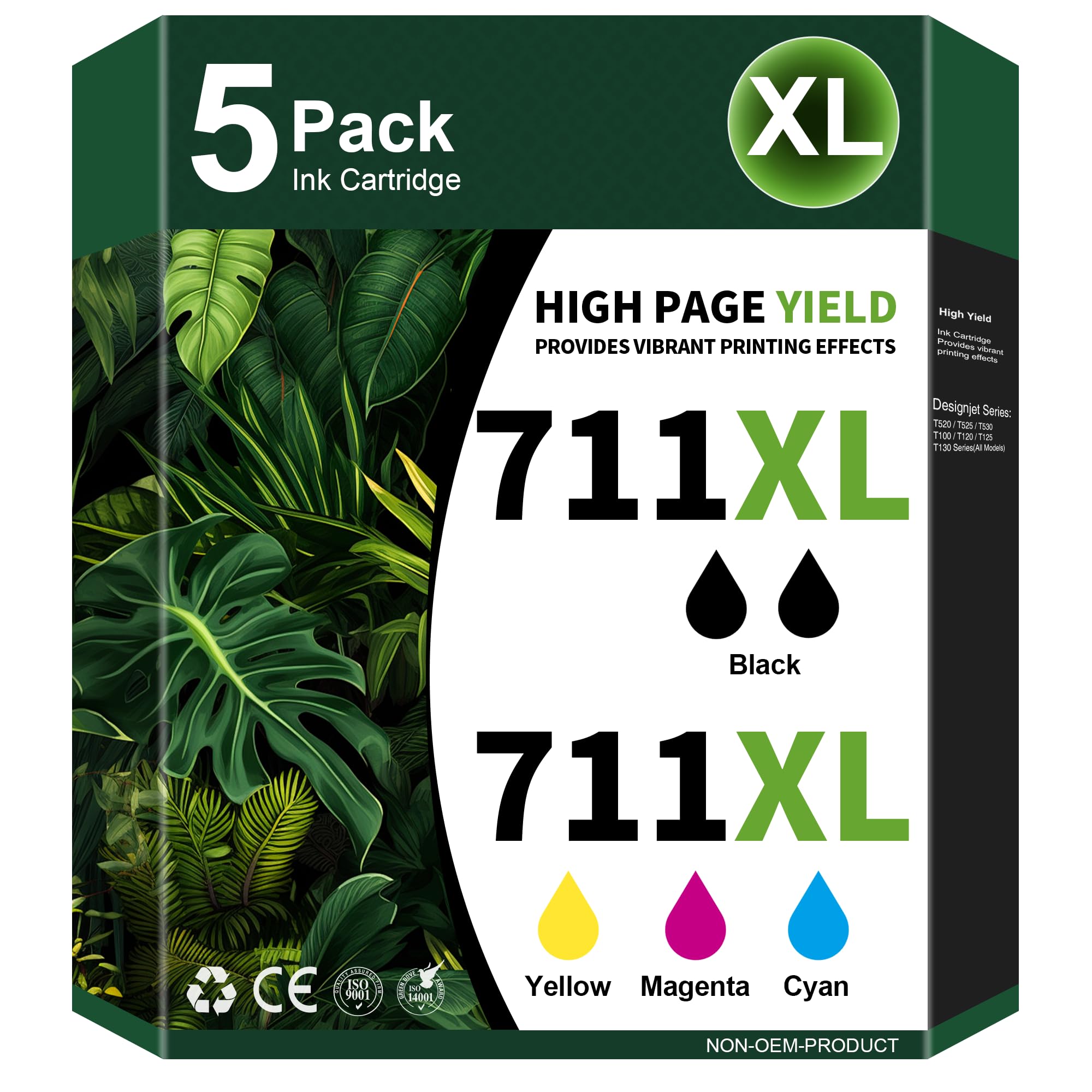 Amazon.co.jp: Jettruemedia 711XLインクカートリッジ大容量互換互換HP