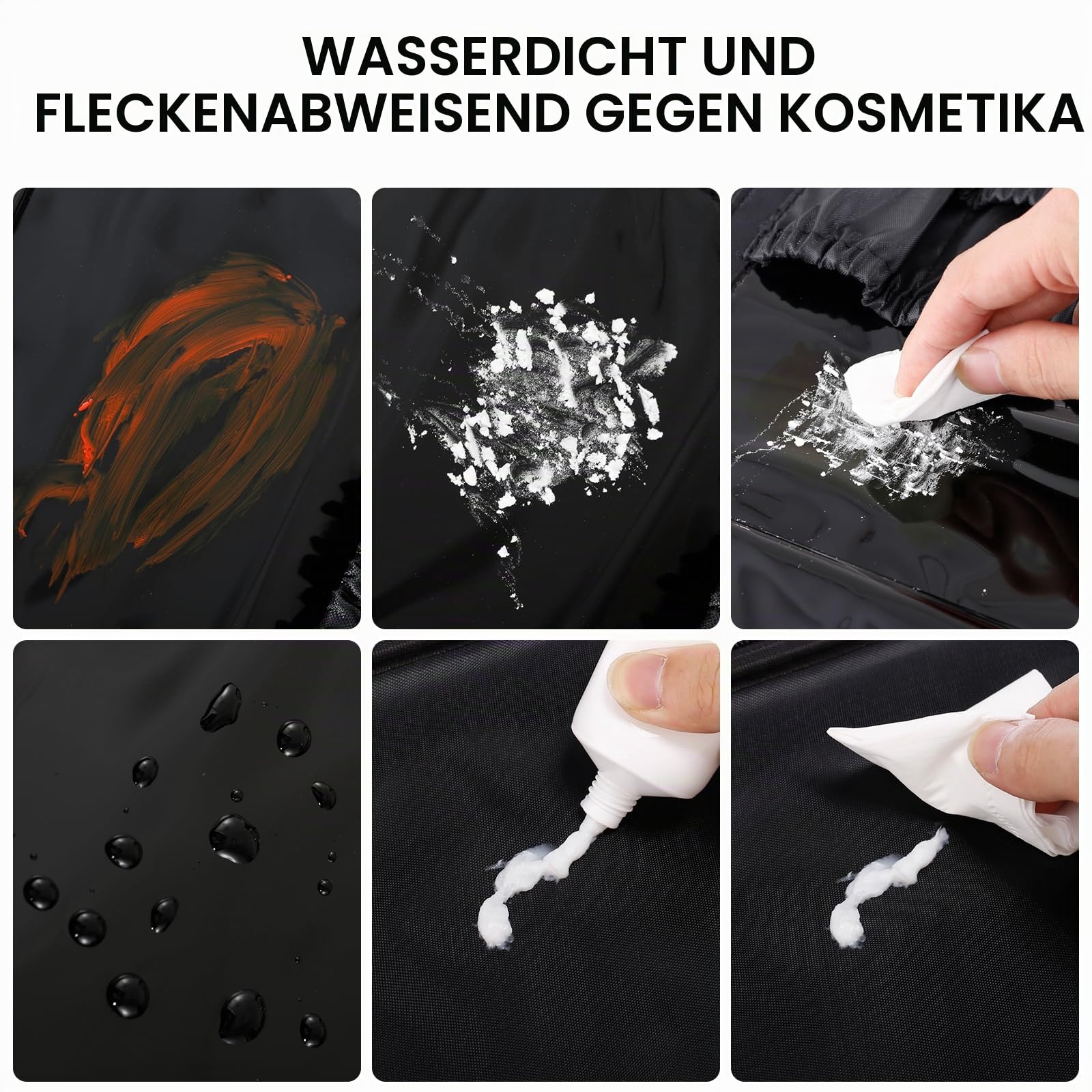 GZCZ Kosmetiktasche Kosmetikkoffer, 3 Lagen Große Kapazität Professionelle Make Up Organizer, wasserdichte Reise Portable Schminkkoffer mit Einstellbaren Teilern und Riemen für Frauen, 16,5"