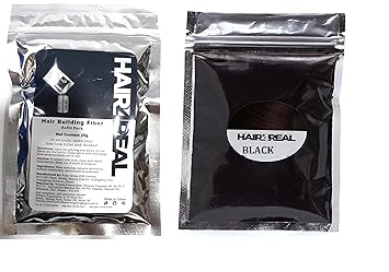 Hair4Real Hair Building Hair Fiber Refill Pack - 50 Gms (25Gramsx2)