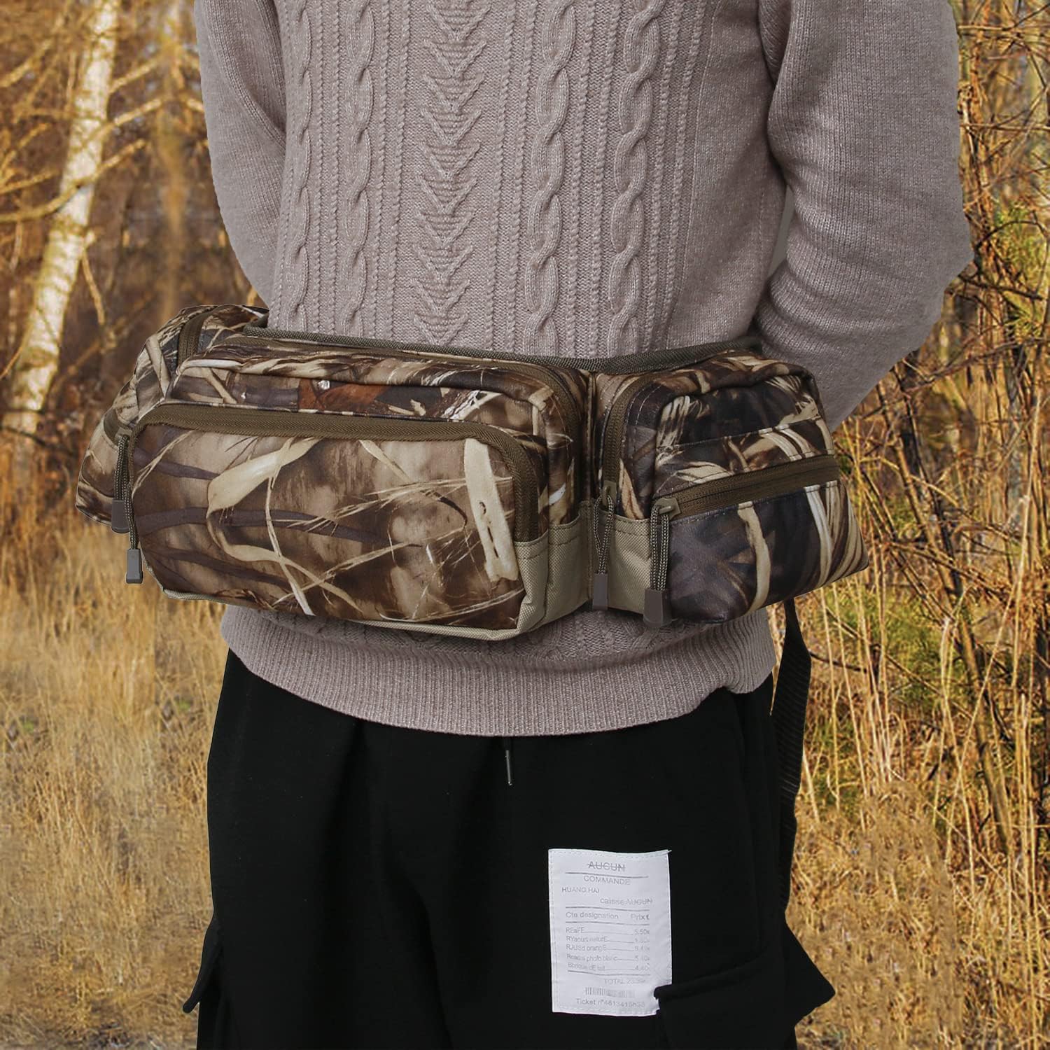 Outdoor Hiking Fanny Pack Waterproof Camouflage Hunting Fanny Pack -  Adjustable Waist Pack For Hiking, Climbing, Outdoor Bag Lululemon