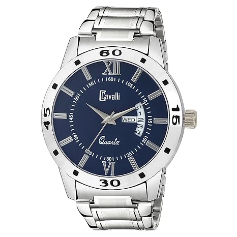 Ar-101-Blu Date N Day Analogue Blue Dial Mens Watch - Cs2543
