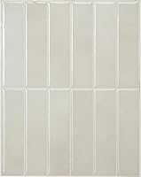 Smart Tiles Peel & Stick Backsplash - 5 Sheets 11.43x9" 3D Gel-O Adhesive Tiles for Kitchen Bathroom Walls