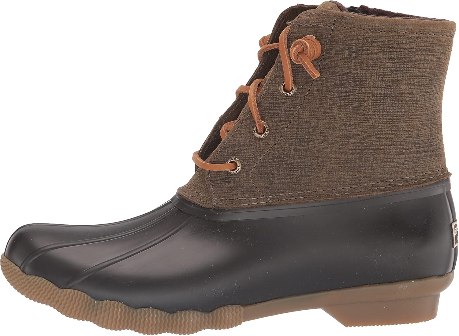 Sperry Women's Saltwater Core Boots 6.5 Brown/Olive