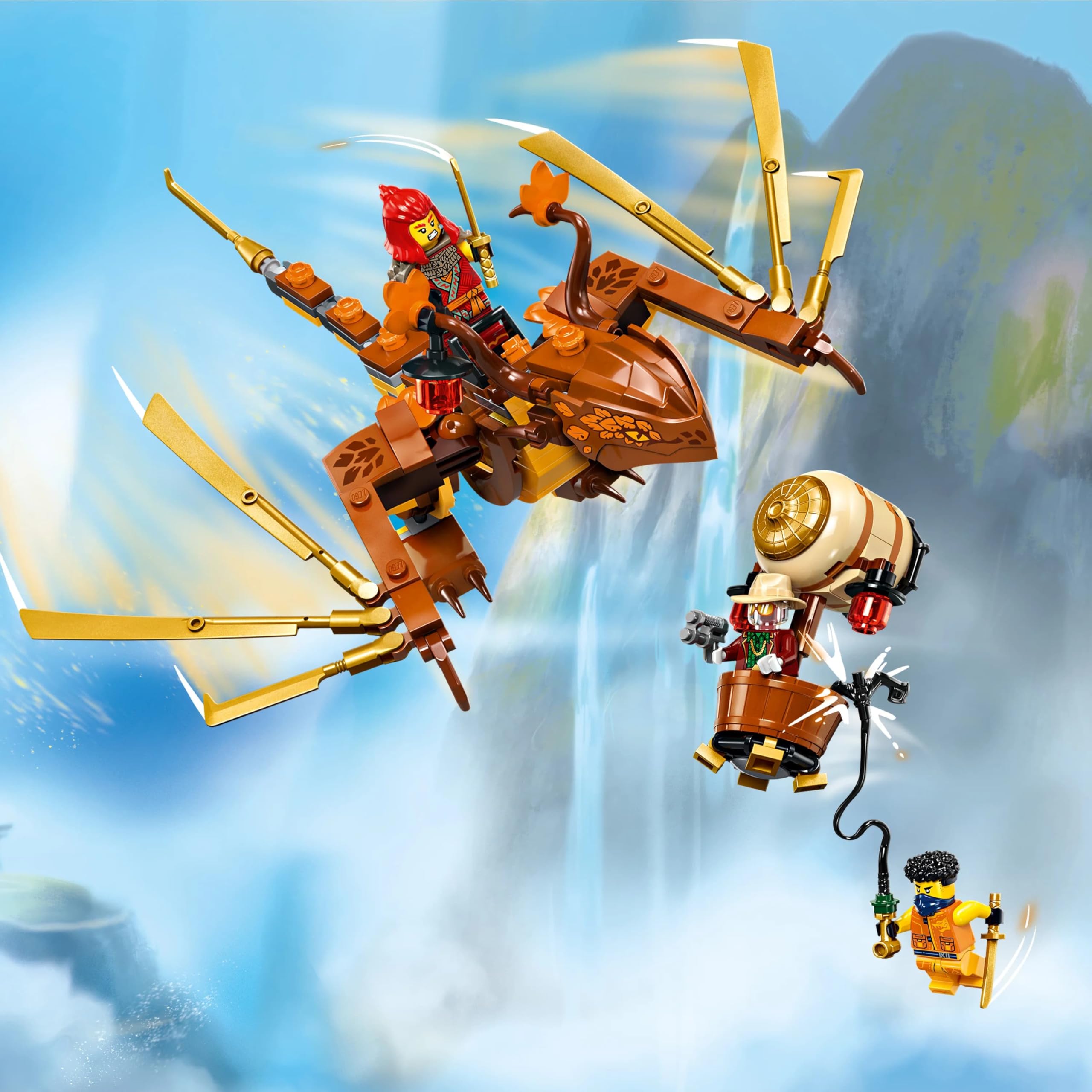 LEGO Ninjago Tournament Temple City Set 71814, 3489 Teile, 14 Minifiguren, Bauspielzeug, Neuerscheinung 2024