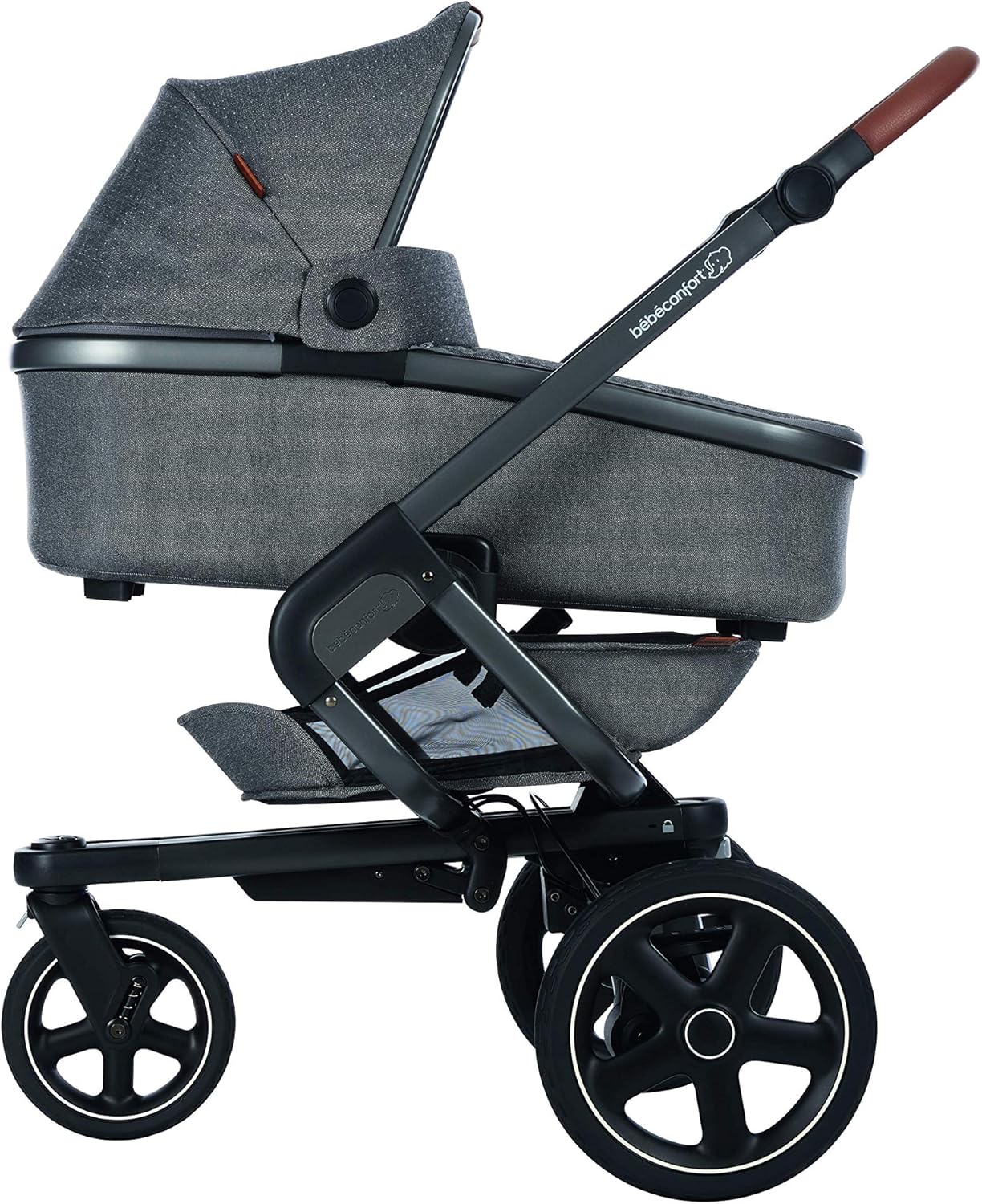 Bebe Confort Nova 3w Sparkling Grey Poussette Tout Terrain Gris Fonce De La Naissance Jusqu A 3 5 Ans Amazon Fr Bebe Et Puericulture