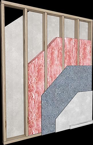 Miniatura 10 de Quieture - Paneles acústicos para placa de sonido, fibra de absorción de sonido para aislamiento acústico y aislamiento térmico, ideal para paredes,