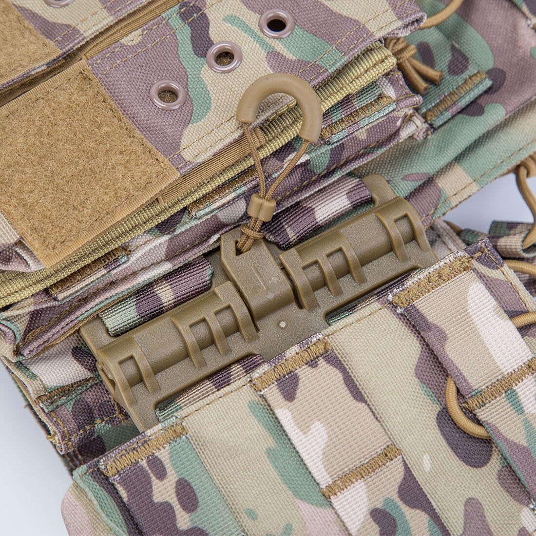 GOUX Gilet Tactique Militaire Molle Airsoft Modulaire, Veste pour Les Fans de Paintball et Armée