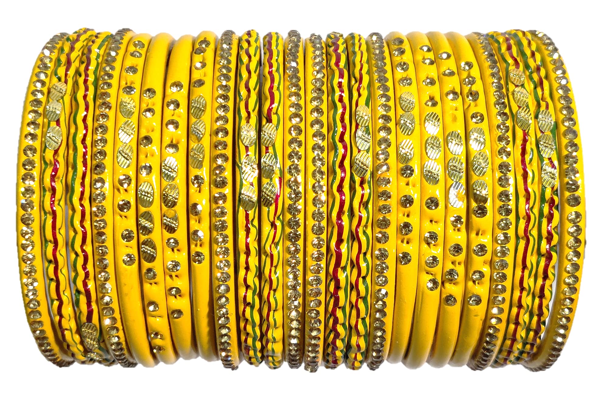 ANSHI CREATIONS 555 BABA LAHTHI MUZAFFARPUR FAMOUS BANGLE SET (Yellow, 2.4) (B09DSYC14J) Amazon Price History, Amazon Price Tracker