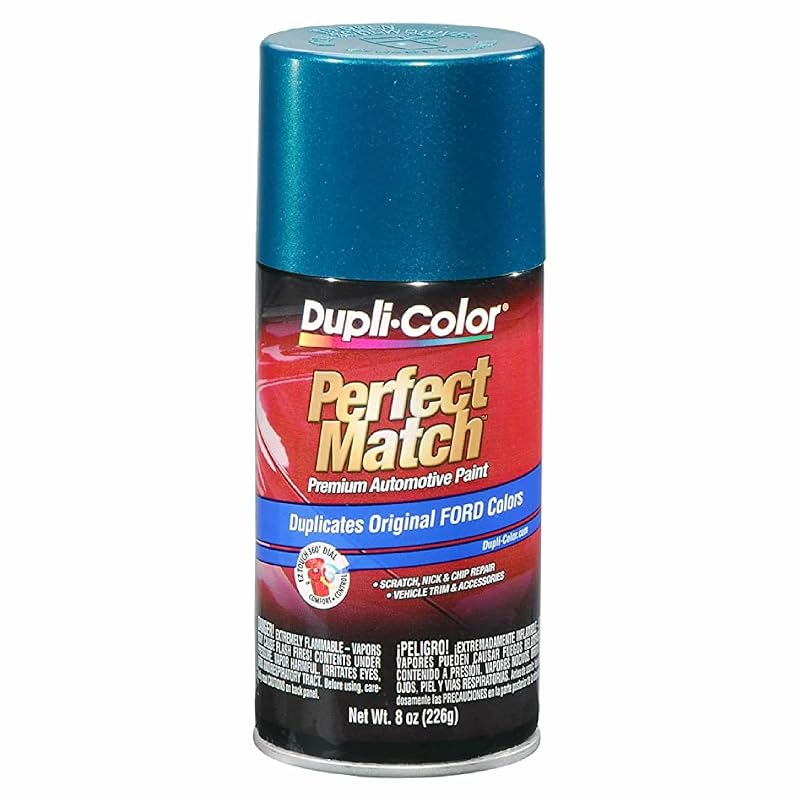 Tinta Automotiva em Spray Dupli-Color Perfect Match Cayman Green (M) Código DA, acabamento metálico, lata de 237 mL