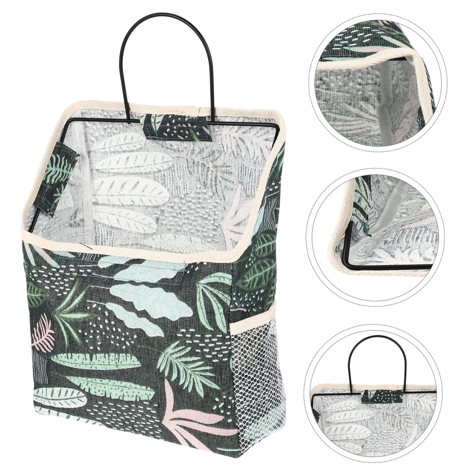 MAGICLULU 3 Piezas Bolsa Almacenamiento Organizador para Colgar sobre El Armario Organizador Almacenamiento para Perros Suministros para Cachorros Colgante Lienzo Bolsa Pared