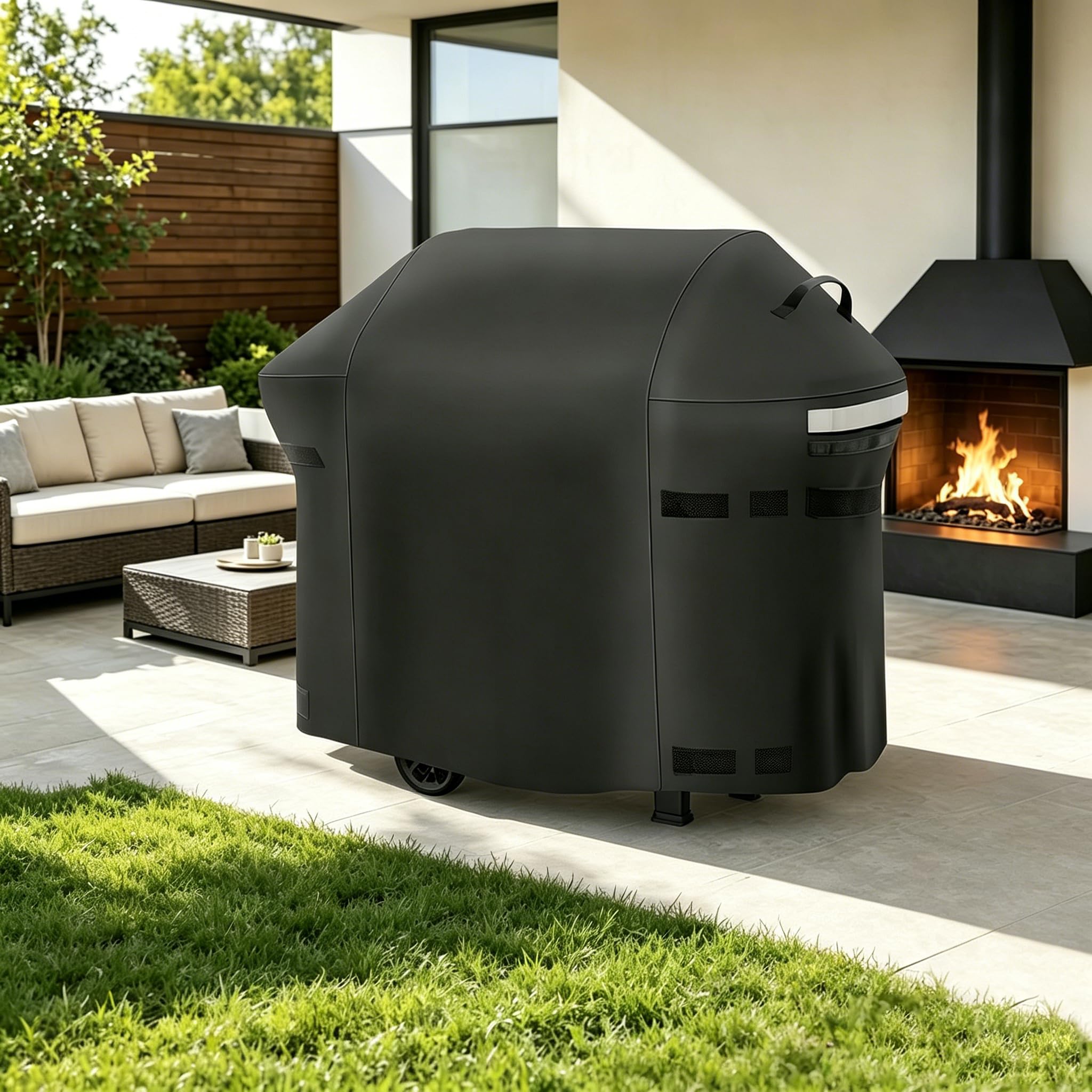 Weber Spirit & Spirit II pokrowiec grillowy serii 200, 600D, do grilla Weber Spirit II E210, 2 palniki, ochrona