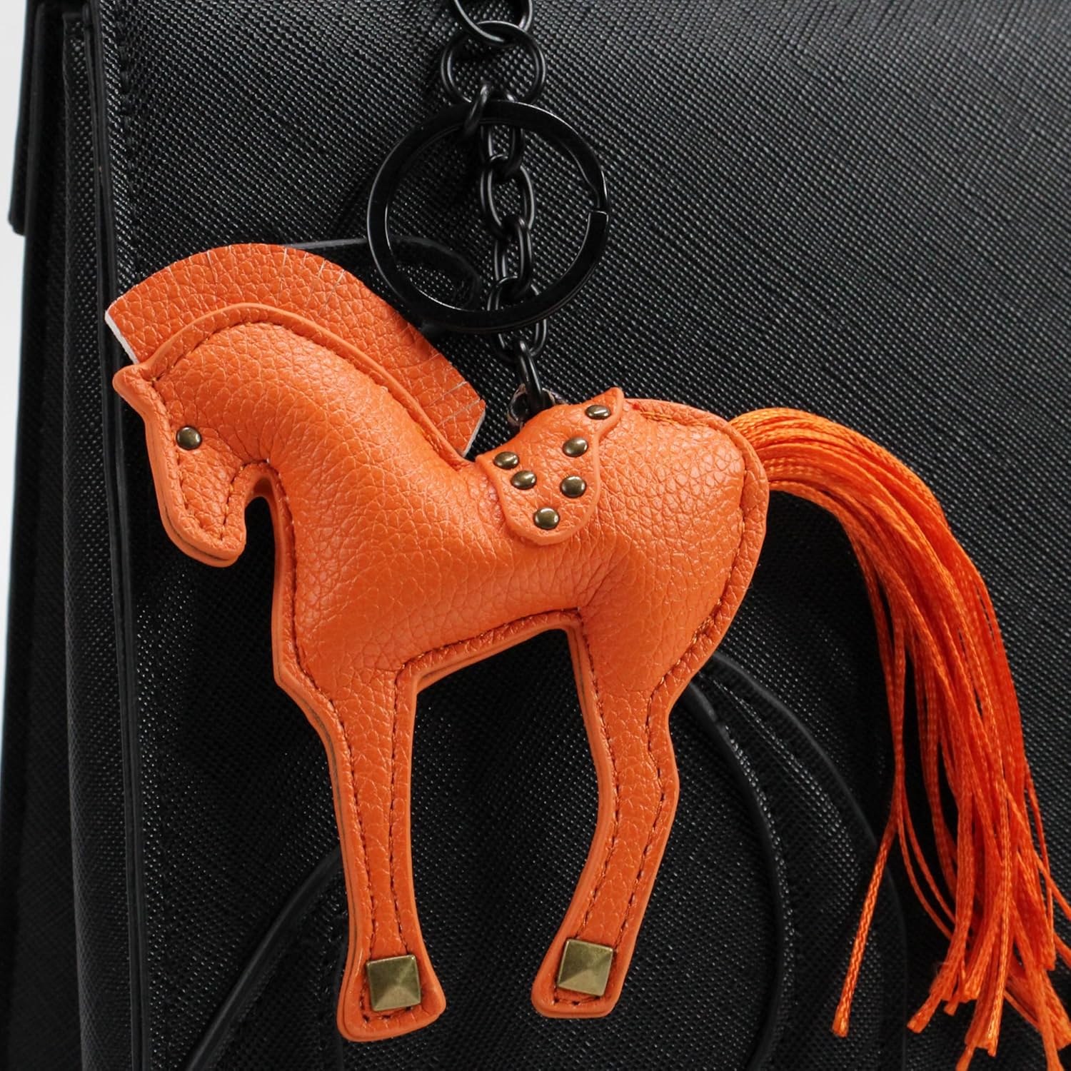 Horse Keychain, Hanging Charm Accessory for Purse, Bag and Backpacks Pony Key Chain - Image 6
