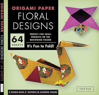 Origami Paper Different Patterns Instructions