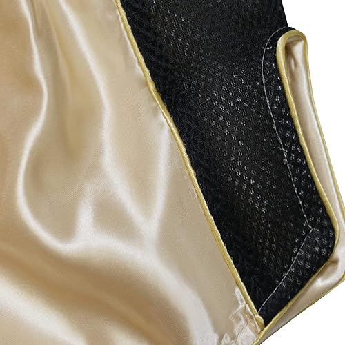 Miniatura 5 de Pantalones cortos de Muay Thai para niños (4 años a 10 años) para boxeo, kickboxing, artes marciales mixtas, entrenamiento para niños y niñas