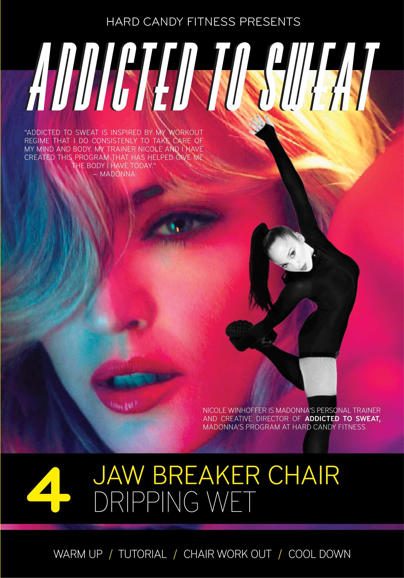 Addicted to Sweat DVD 4 - ATS Jawbreaker Chair, Dripping Wet [DVD]