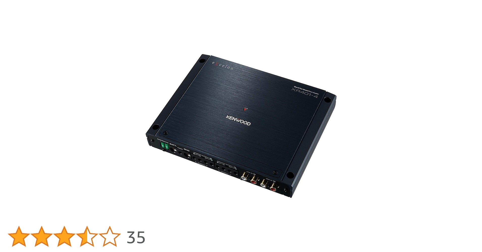 Amazon.co.jp: ケンウッドExcelonクラスD 4チャンネルパワーアンプ